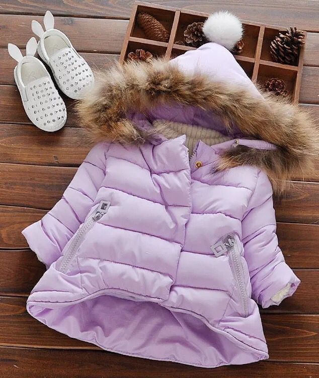 Little girl winter jacket