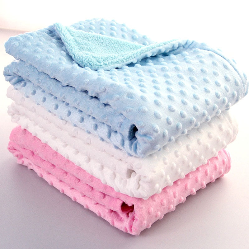 Polar Dot New Born Baby Blanket