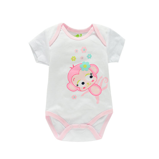 New Baby shortsleeved picture vest