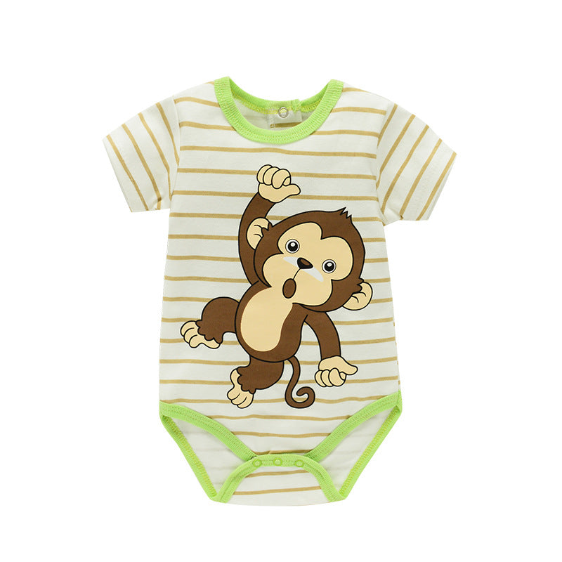 New Baby shortsleeved picture vest