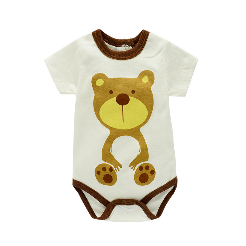 New Baby shortsleeved picture vest