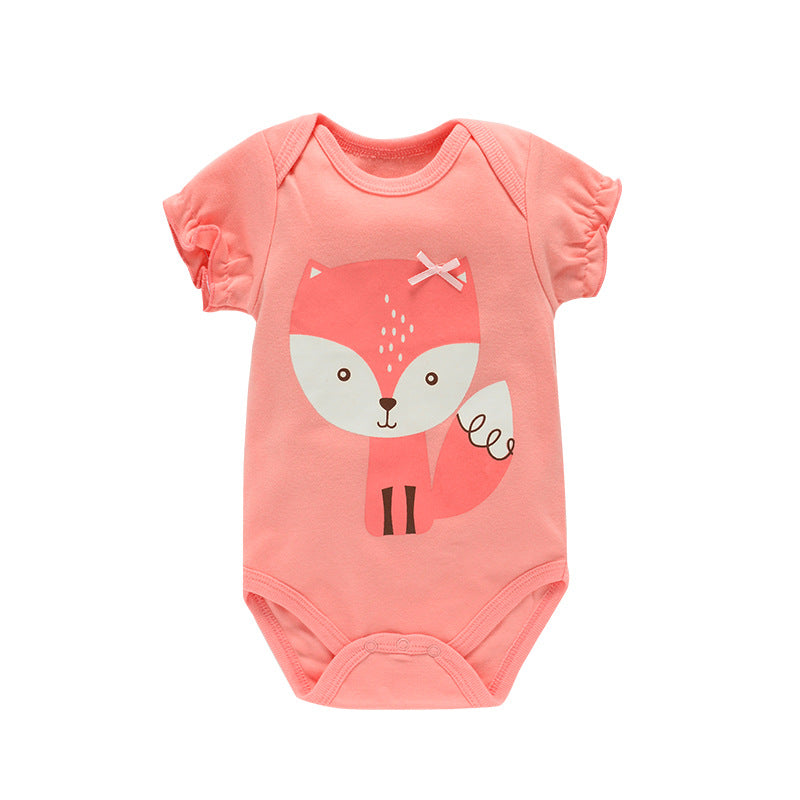 New Baby shortsleeved picture vest