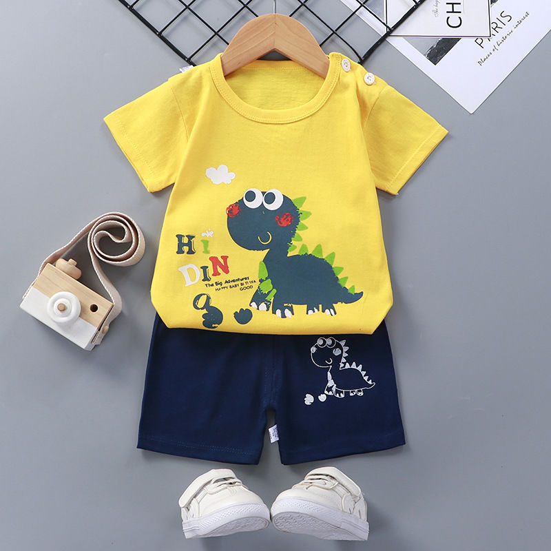 little mans short-sleeved 2 piece