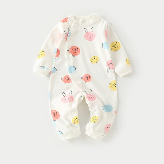 Autumn Thin Baby Pajamas And Baby romper