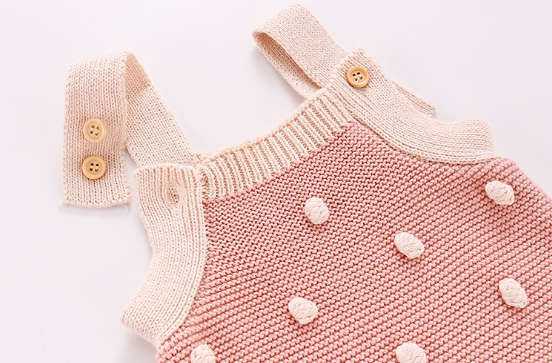 baby girl knitted vest